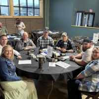 Verlan attending the Williston Ducks Unlimited 2026 dinner and raffle on April 10 alongside Sheriff's Office staff and their partners.